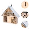 Hölzernes Bienenhaus, Gartennistkasten, praktischer natürlicher Zucht-Hängehabitat, Schmetterlingshotel für