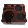 Coffee Tamping Station Portafilter Holder   Wood Coffee Tamper Station Multi Accessory Storage