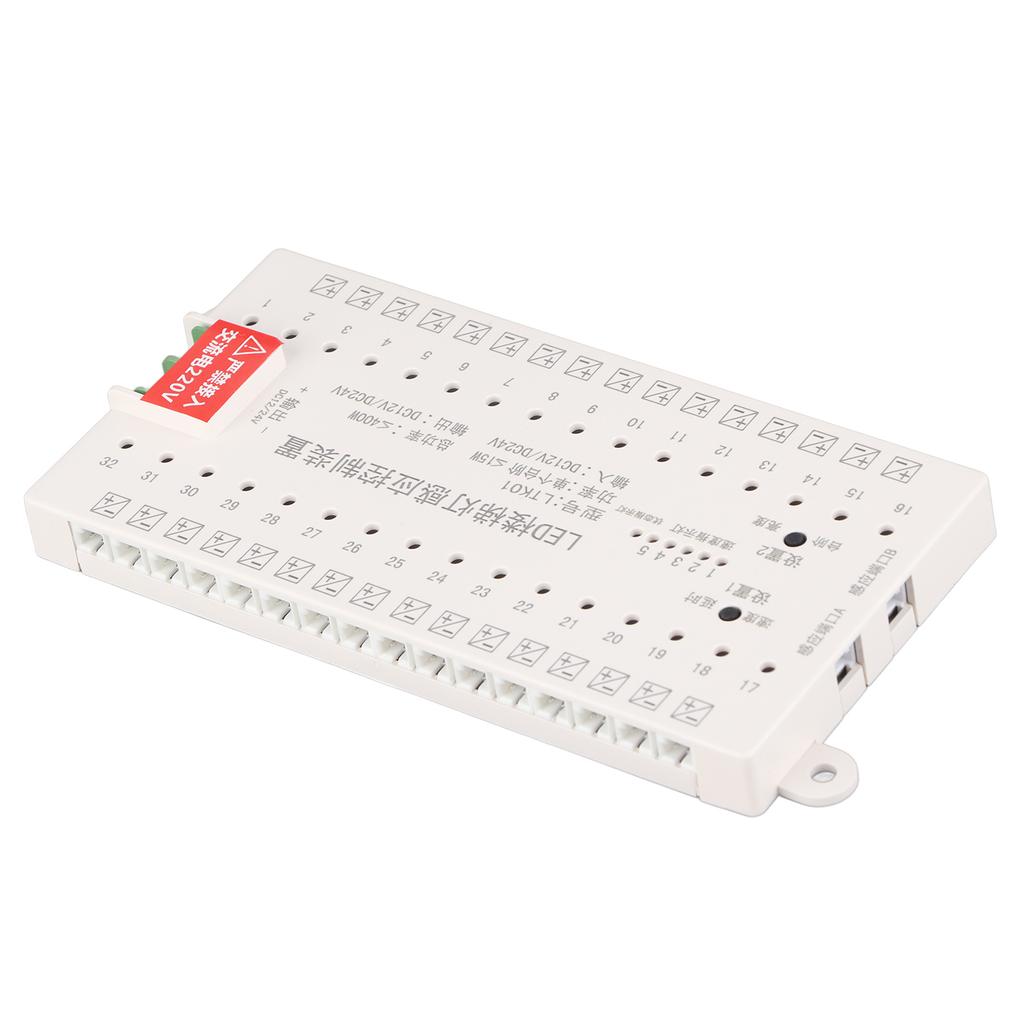 DC12V24V LED Işık İnsan Vücudu İndüksiyon Kiti Akıllı Merdiven Basamağı Işığı Sensör Kontrol Cihazı