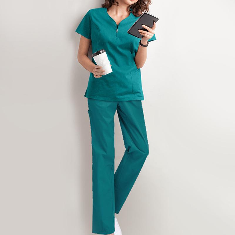 Buy Women's Medical Uniform Scrubs Set 