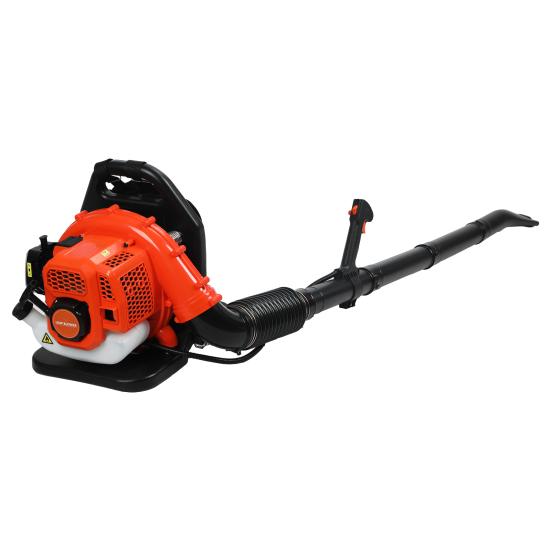 52CC Gas Backpack Leaf Blower, 2-Stroke Engine 550CFM Commercial-Grade Dust Blower, Patio Cleaning Lawn Care Yard Work Landscaping Snow Removal
