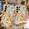 Phone Case: 2D Flat, Suitable for Samsung Galaxy A34 A35 M05 M06 S20 S22 S21 FE Plus 5G Protective Case, Dreamy Castle, Perfect Christmas and Hallowee