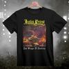 Judas Priest Sad Wings Of Destiny T Shirt Heavy Metal Band Tees Black S3XL Unisex T-Shirt
