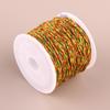 Hand-Twisted Cotton Thread: Tibetan Star Moon Bodhi Bracelet Weaving String.