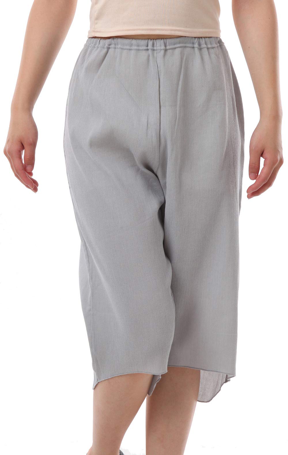 

длина широкий пике suteteko бедра пот поймать (Нижнее белье женское) [Женское нижнее белье] 3/4 MLLL (Размер 3 л, серый)