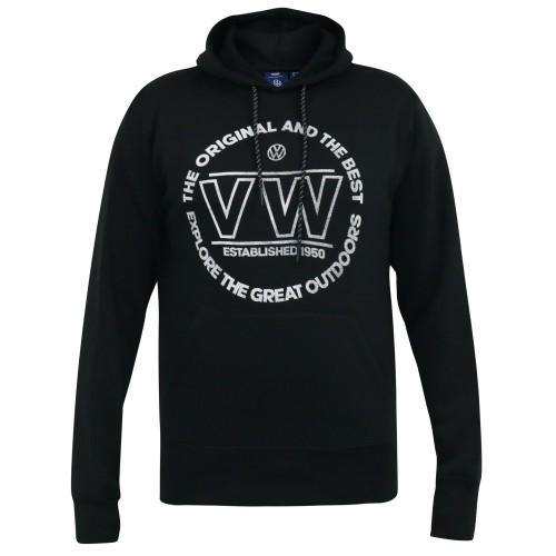 Duke Mens D555 Bourton Volkswagen Overhead Hoodie M noir