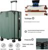 Fashionable 20-Inch Multifunctional Cabin Trolley Case for Men and Women - Parent-Child Travel Suitcase