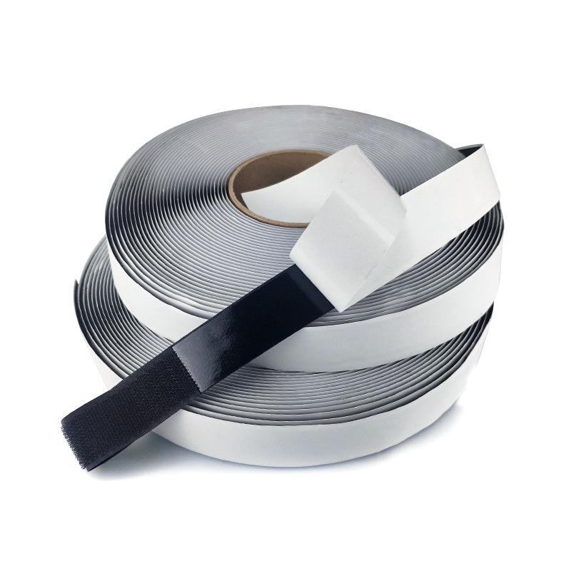 20-110mm Wide Self-Adhesive Hook and Loop Tape - Trace-Free Double-Sided Velcro Tape