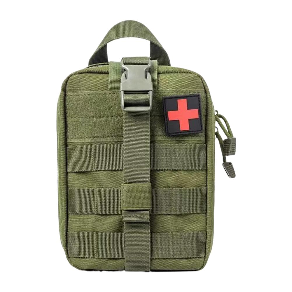 Outdoor Tactical First Aid Bag Portable Survival Pouch Survival Emergency Medical Kit Bag Camping Hiking Utility Bag
