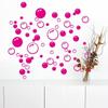 3Pcs/Pack Bubble Wall Sticker Removable Waterproofing Home Wall Sticker Kitchen Bathroom Wallpaper 3 Kinds Colors