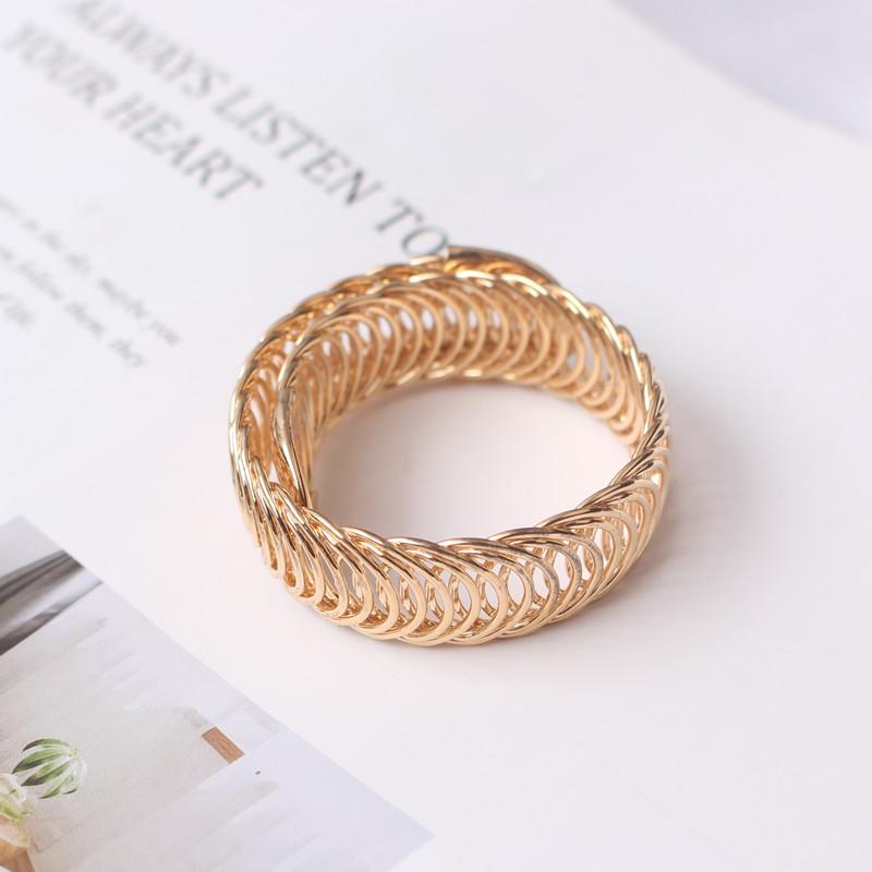 Personality Women Open Bangles Adjustable Arrow Bracelet Bangles Gold Arrow Cuff Bracelets for Ladies pulsera infinito