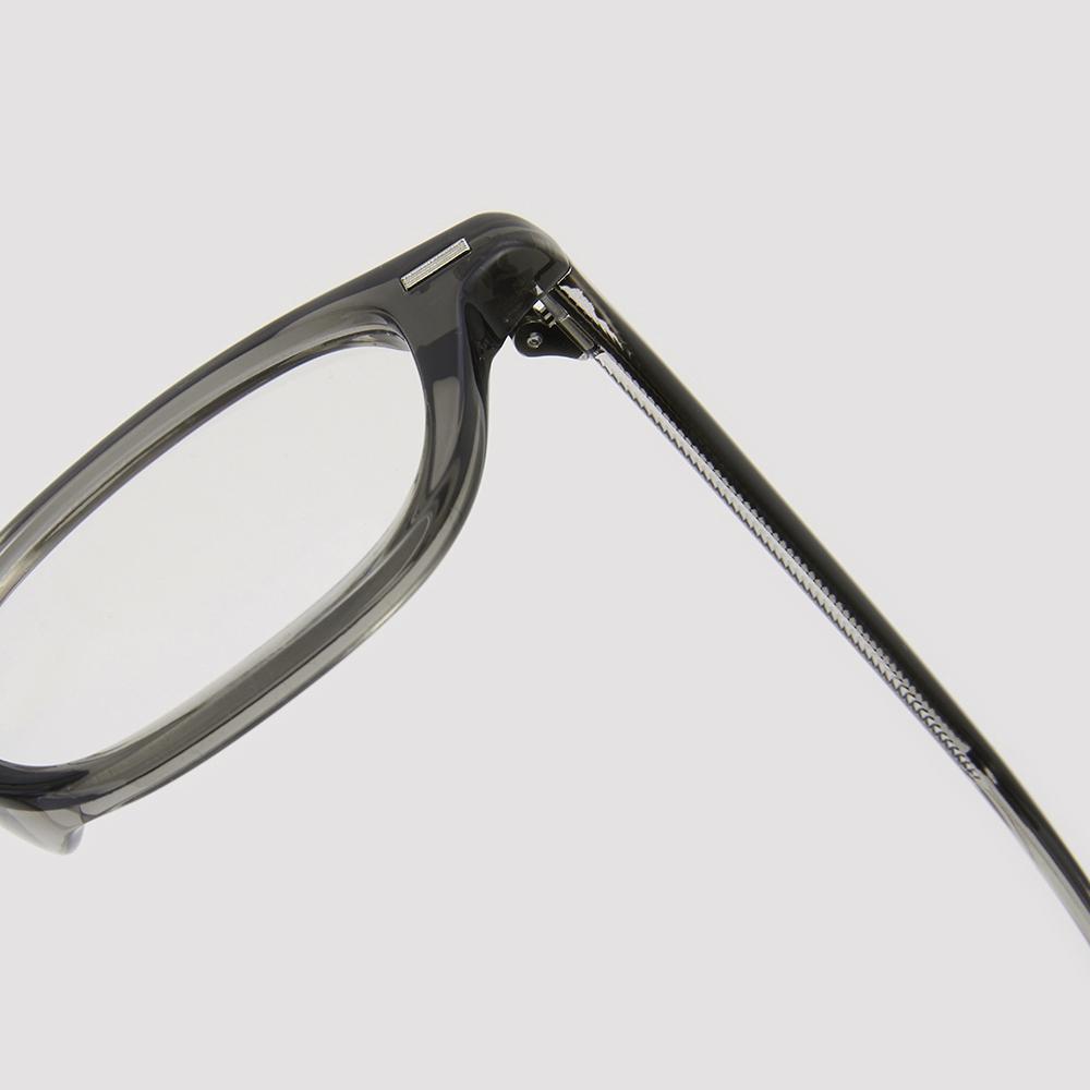 Alloaiweeo [Essential] Al5505 1010G Wellington Grey Eyeglass Frames Blue Light Blocking Lenses Selection