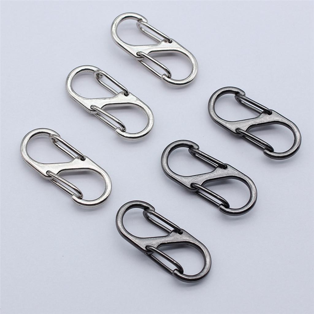 Key Rings 5 Sizes 3 Colors Nickel Iron Jewelry Making Parts Great for Dangle Parts Keychain Making