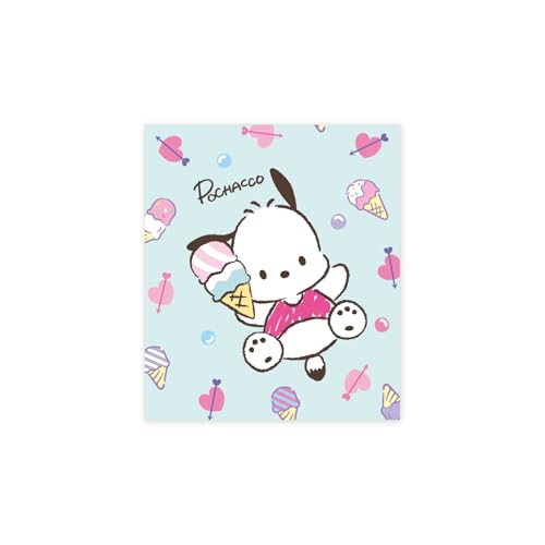 White Clover Pochacco Sanrio Characters Dancing Stone Necklace Pendant Open Heart Pink Gold Silver 925 Cubic Zirconia SAPOC-N005PG