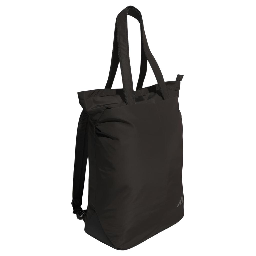 Adidas Recycled Polyester Backpack On The Shoulder Unisex Black Adidas KC5896