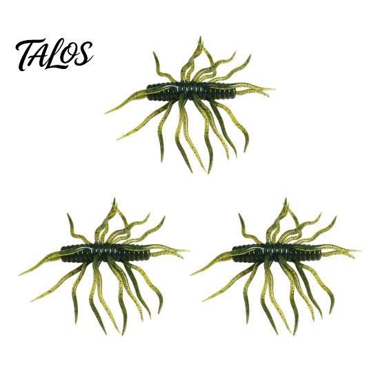 Bass Fishing Tackle 1/3/5Pcs 9.5cm/9g Floating Soft Lure with Multi-Tentacles, Realistic Topwater Baits Bionic Bait, Artificial Swimbait for