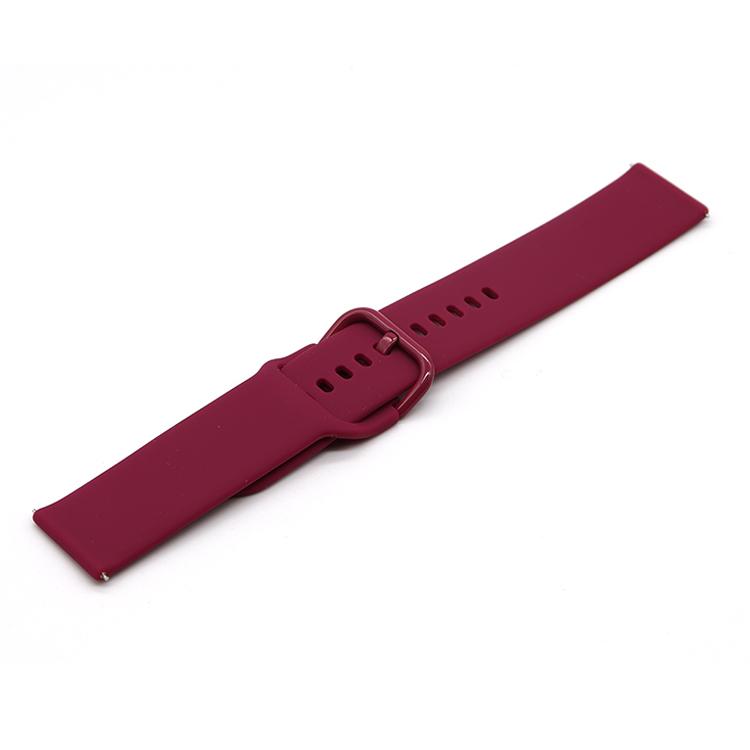 20mm 22mm Silicone Strap for Samsung Galaxy Watch 4/3/Huawei Watch 3/GT2/Amazfit Bip Bracelet Strap for Active 2 42mm 40mm Band