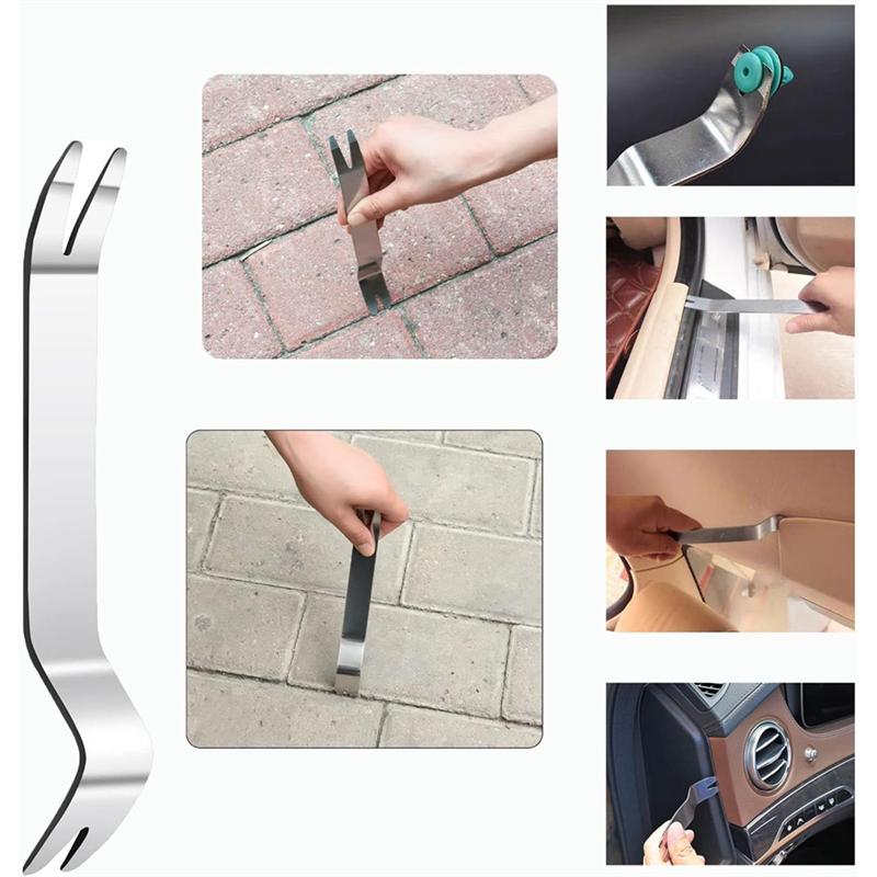 Nail Remover Tool With Staple Puller, Nail Puller Pliers Tack Remover 5Pcs Upholstery Staples Tool For Furniture Projects