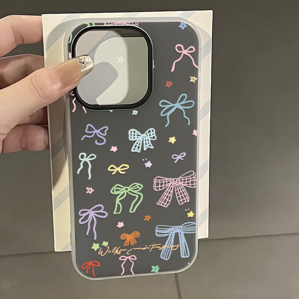 Malovaný kryt na telefon pro iPhone 15 11 13 14 pro 15 16 Pro Max 12 13 16 Pro Roztomilý Módní Vtipný Kryt na telefon se šňůrkou Nejnovější Doporučení Top prodeje