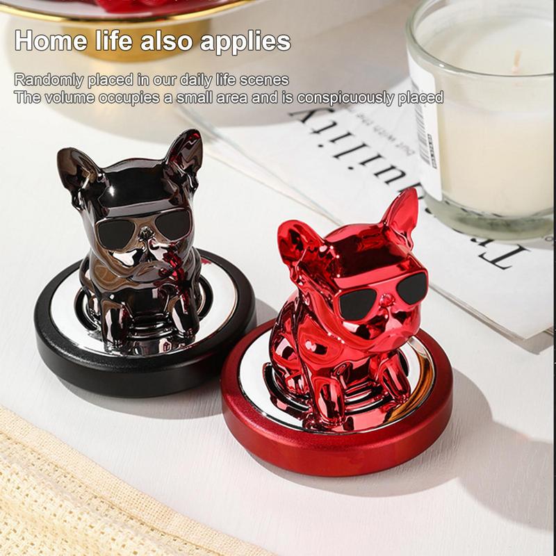 Auto Perfume Diffuser Bulldog Car Diffuser Perfume Portable Air Freshener Essential Oil Diffusers Car Accessories For Home