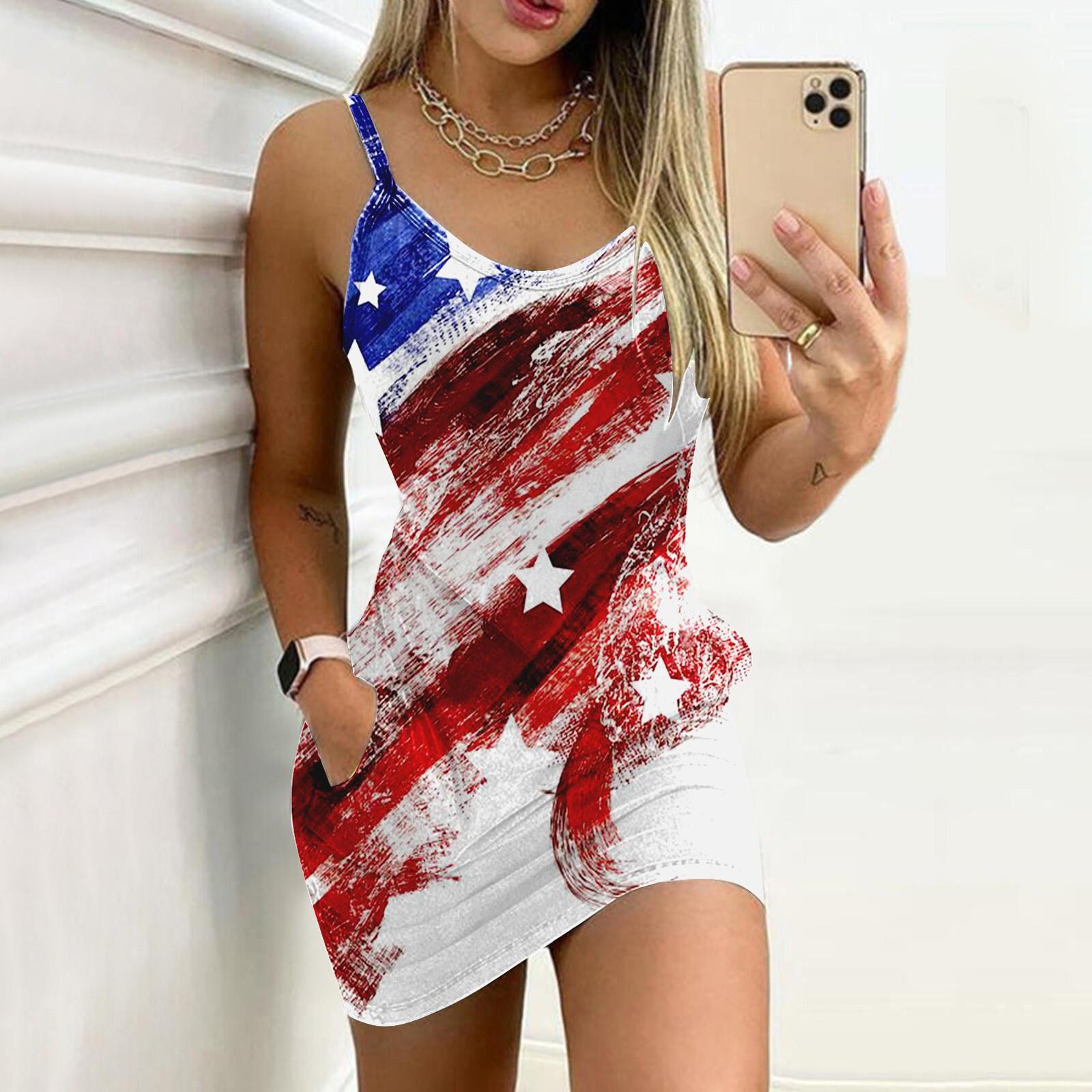 

Женское летнее повседневное модное платье с V-образным вырезом и карманом на бретельках XL винный