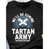 We'll Be Coming 26 T-Shirt, Tartan Army Shirt, Perfektes Geschenk für schottische Fans, Unisex Erwachsene & Oberteil