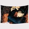 Anime Jujutsu Kaisen Tapestry Background Cloth Home Wall Hanging Decor Printing