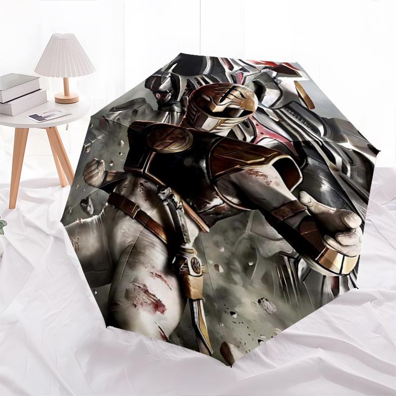 

1pc Rise of the Legendary Warrior Durable Cartoon Folding Umbrella, Portable 3-Fold Compact Umbrella for Men and Women, Suitable for Travel or Daily U