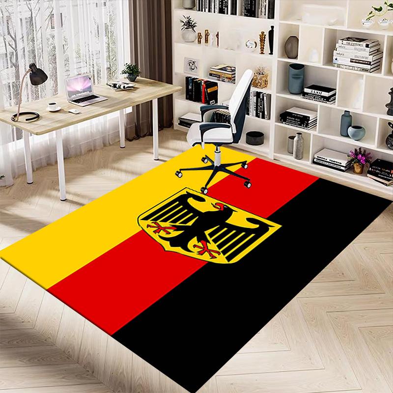 1PC Eagle Flag Extra Large Non Slip Floor carpet, Office, family, Studio Large Area Rug Indoor Rugs, Bold Statement Piece