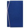 Gold Envelope Fukusa (double Crepe) In Navy Blue