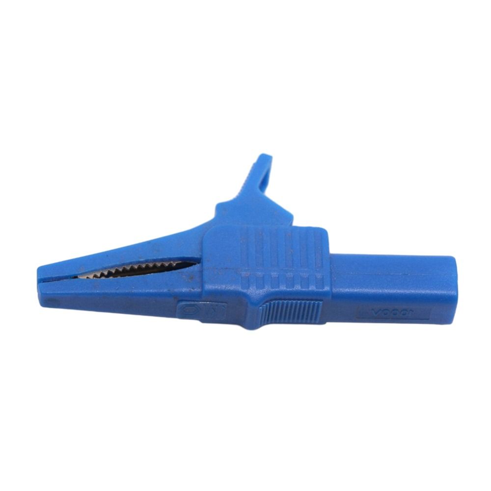 Металлические зажимы типа «крокодил» 4 мм, черный, красный цвет ...