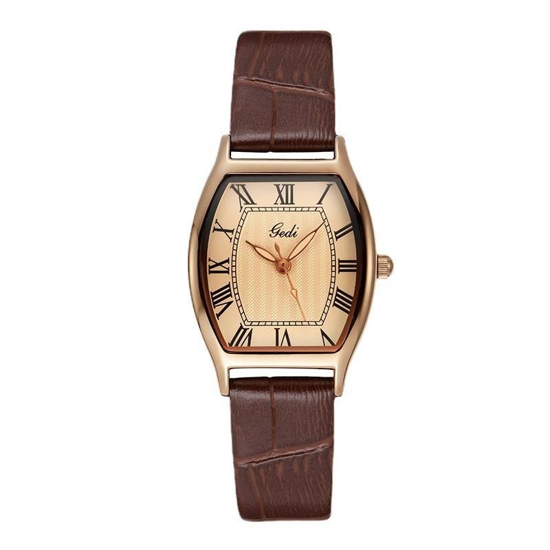 Gedi Vintage Style Ladies Watch With Quartz Movement And Waterproof Function For Elegant Women