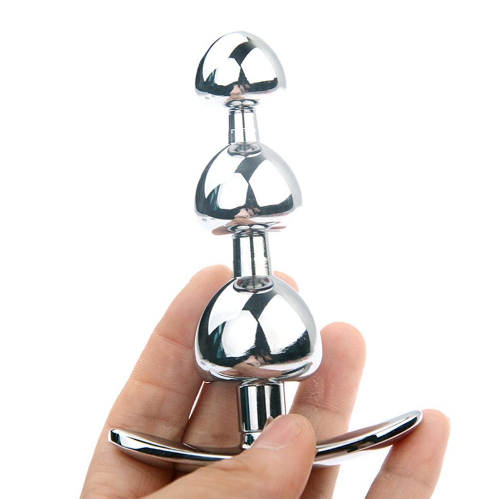Anal Butt Plug Buttplug Dildo Sex Toys Metal Stimulation Dilator Prostate MassagingTool For Women Men Outdoor Wear Erotic Anus Slave