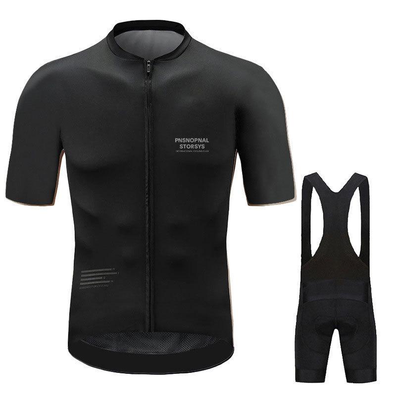 Summer Short Sleeve Strap Cycling Suit Men's Mountain Road Bike Off-Road Clothing