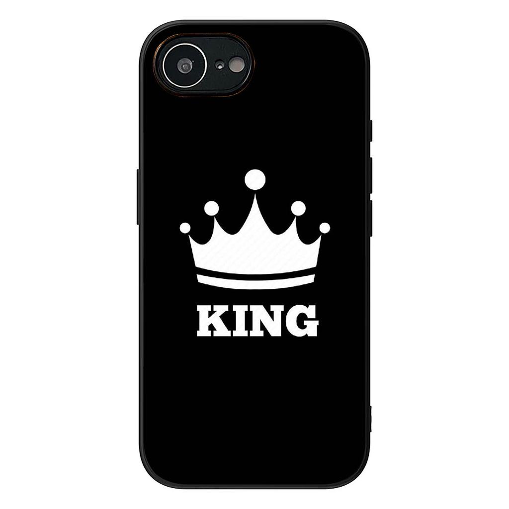 King Queen Lovers Crown Princess Phone Cover for Samsung Galaxy A06 A05 A14 A50 A51 A52 A12 A13 A23 A70 A07 A25 A26 A72 A56 Case