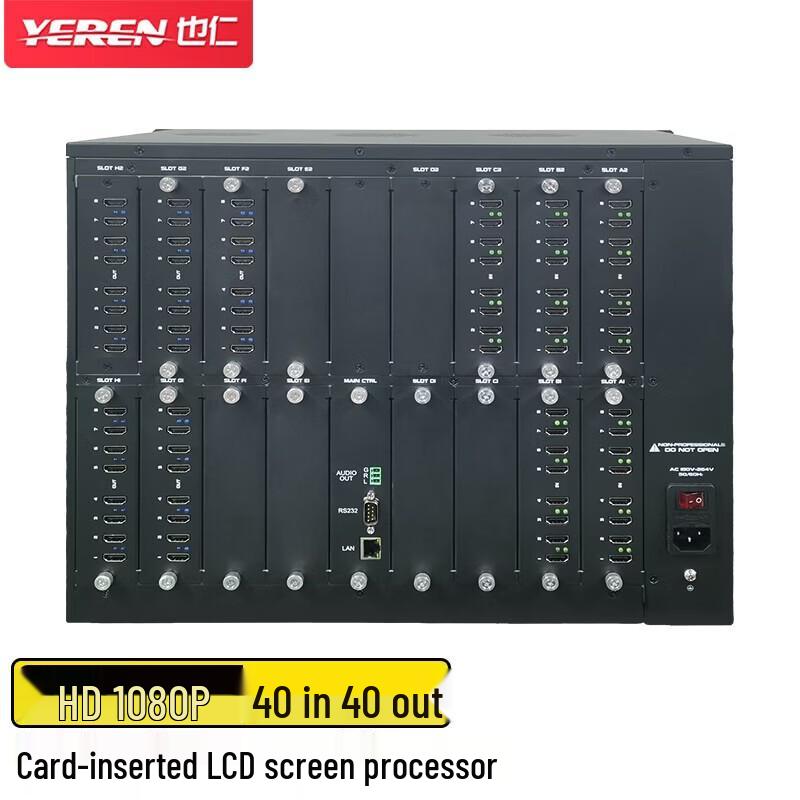 

Yeren 40x40 Video Wall Splicing Processor