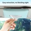 Car Visor Tissue Holders PU Leather Universal Car Sun Visor Hanging Tissue Boxs Auto Interior Storage Decoration Accessories