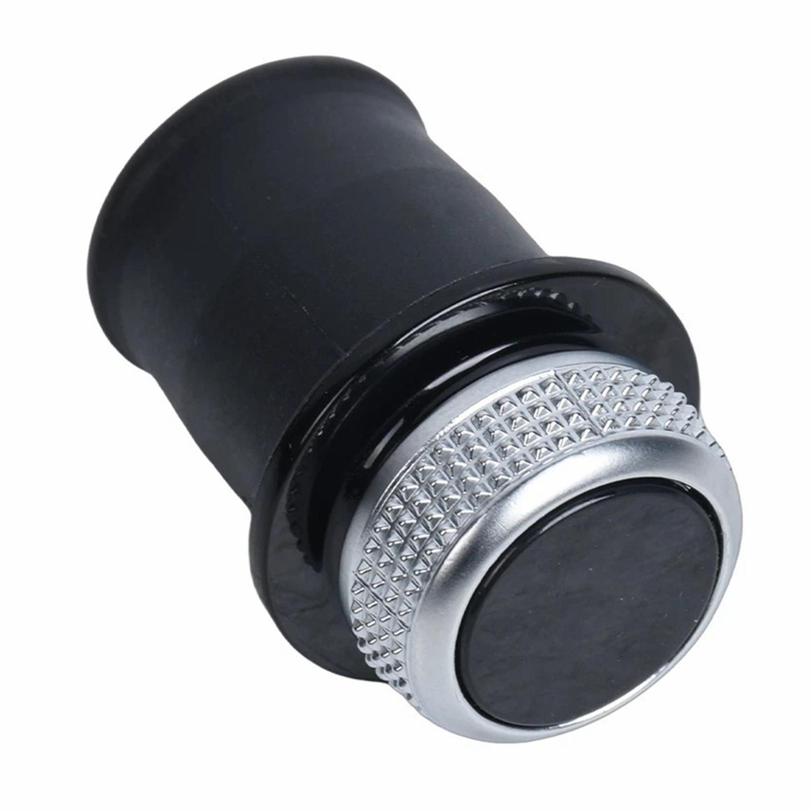 Cigarette Lighter Blank Dust Cover Plug Chrome Plated 4H0919311 For