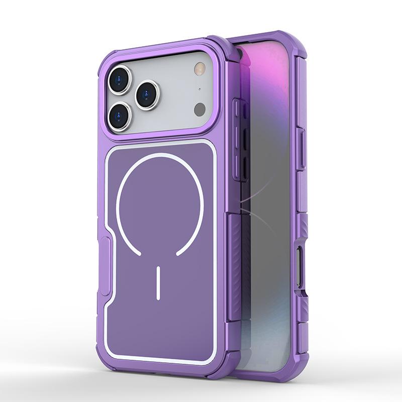 Applicable To Iphone11promax Magnetic Protective Case Apple 11Pro High-end Magnetic Mobile Phone Case 11pro Anti-drop