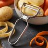 Stainless Steel Peeler Potatoes Vegetables Fruits Kitchen Multi-Function Vegetable Scraper Slim Design