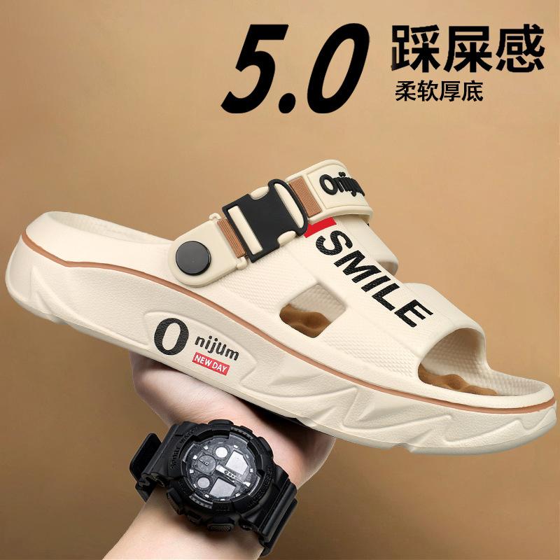 Graduation travel sandals summer new dual-purpose cool slippers couple outdoor leisure seaside beach sandals
