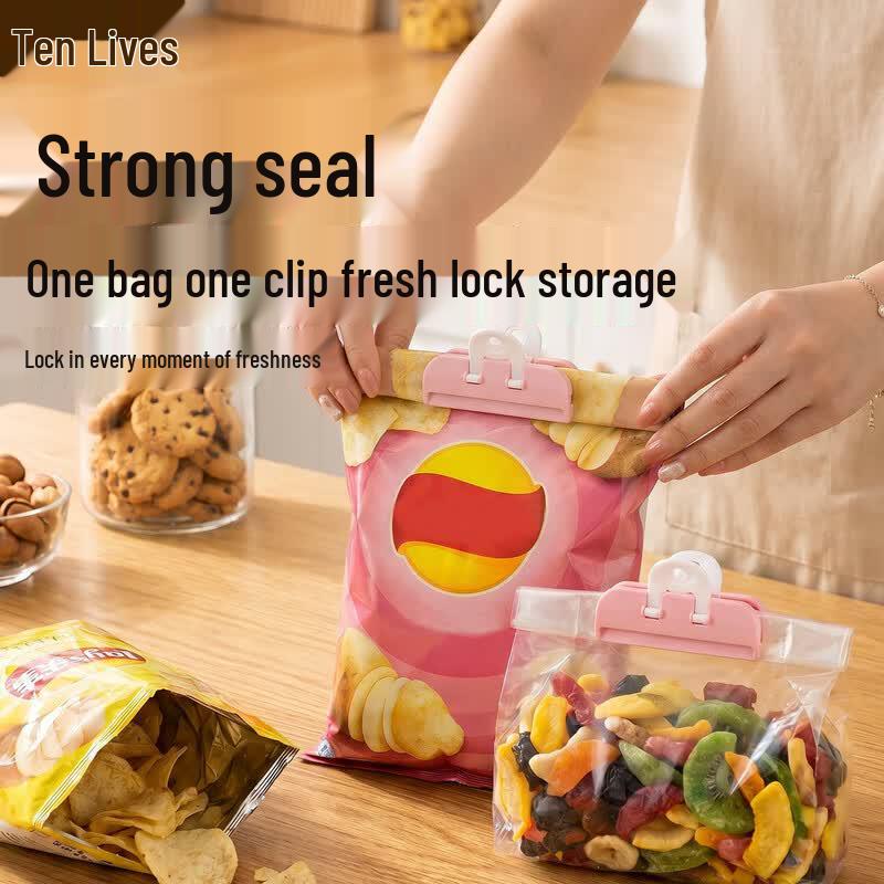 Multi-Color Food Sealing Clips
