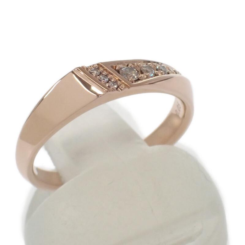 STAR JEWELRY  2PR0727 ring K18 Pink Gold Women