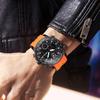 New Men's Wristwatch Waterproof Alarm Clock Multi-function Double Display Electronic Sports Watch LED Digital Quartz Clock