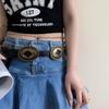 Retro Spice Girl Belt Women'S Jeans Belt Tide Ethnic Style Belt Decorative Waist Women'S Belt