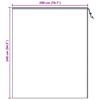 Plant Winter Protection Cover White 2.4 x 2 m Non Woven Fabric