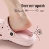 Women's Pink Eva Closed-Toe Non-Slip Beach Sandals - Odor-Free Summer Outdoor Slippers