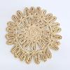 Hangings Weave Plate Wall Decorations Straw Rattan Round Basket Decorations