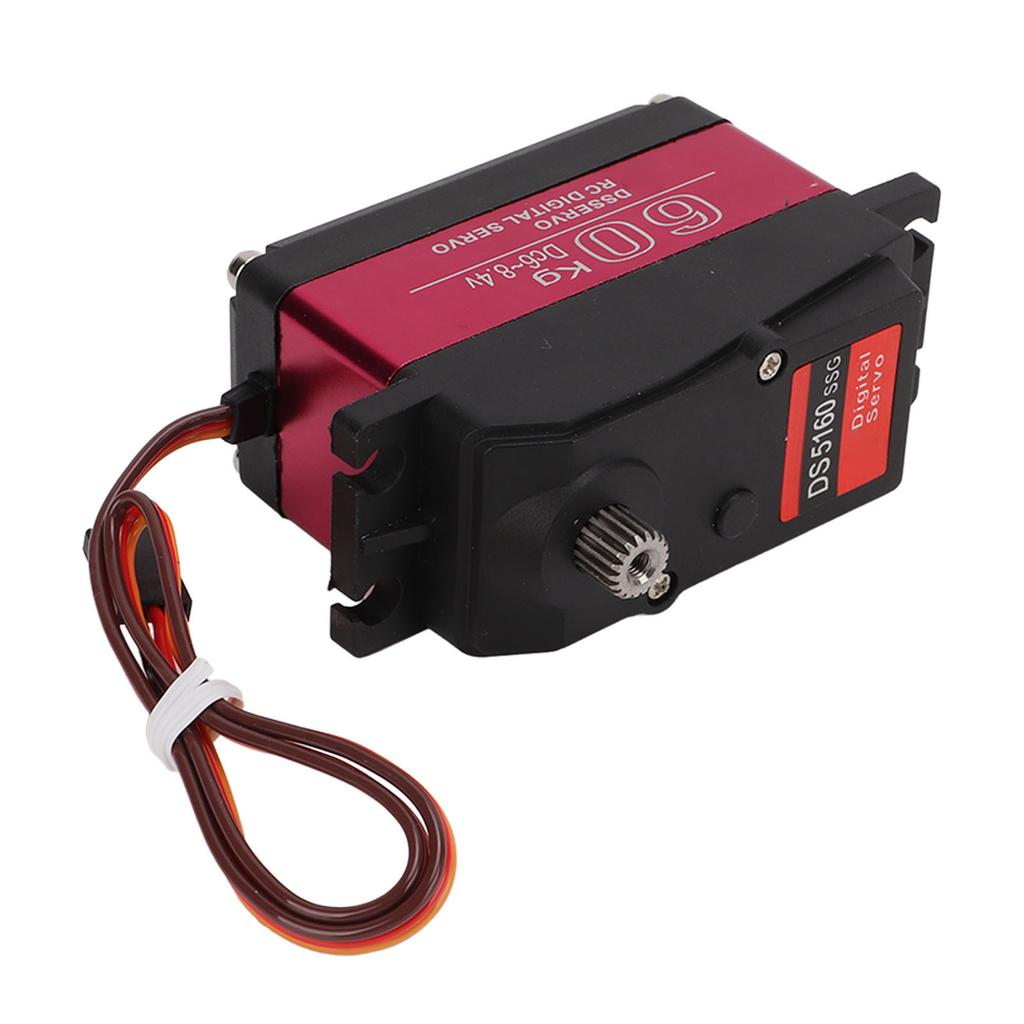 60kg 8.4V High Voltage Waterproof Digital Servo for DS5160 RC Car Digital Steering Gear Servo