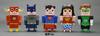 Kotobukiya Trading Mini Figur JUSTICE LEAGUE Korejanai 0 PVC Bemaltes Trading Mini Figur × Ohne Maßstab
